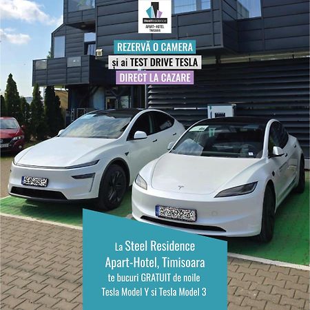 Apartments Steel Residence- Tesla Drive Experience Тимишоара Екстериор снимка