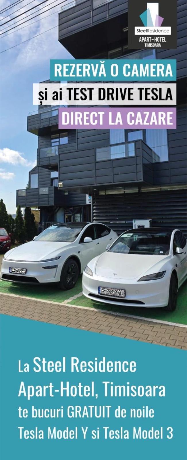 Apartments Steel Residence- Tesla Drive Experience Тимишоара Екстериор снимка