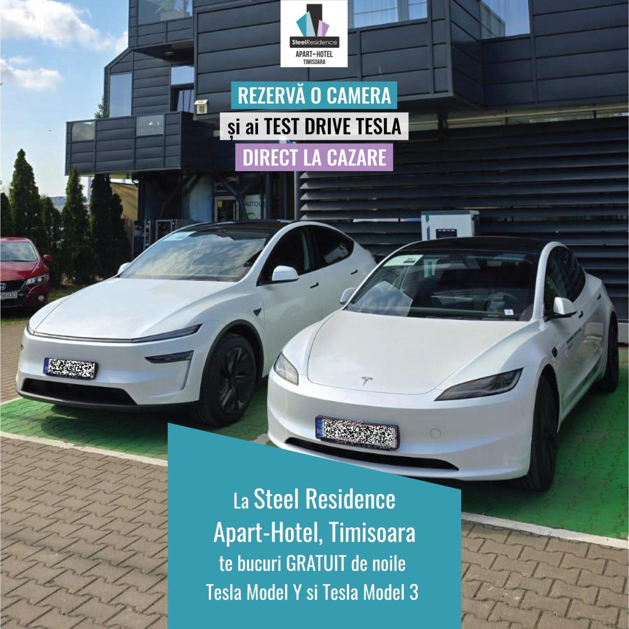 Apartments Steel Residence- Tesla Drive Experience Тимишоара Екстериор снимка